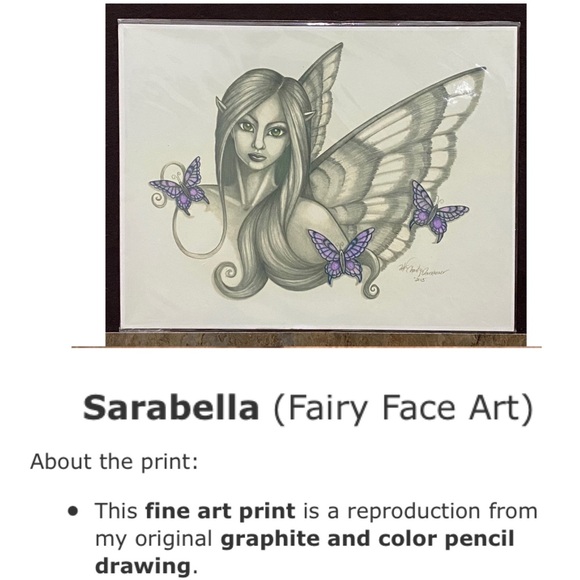 3 Fairy Dust Images Steampunk by Charity Dauenhauer Fine Art Print Drawing New - Picture 13 of 16
